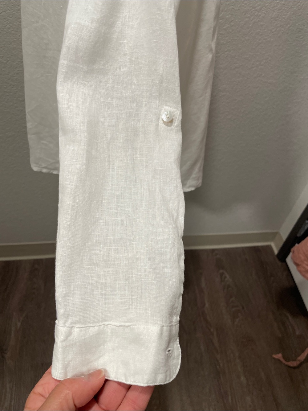 J.Jill LOVE LINEN White Linen Classic button down Shirt.
Size - SMALL - Picture 6 of 13
